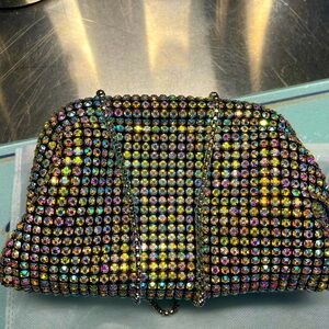 NEW Gorgeous AB rhinestone clutch/shoulder evening bag
